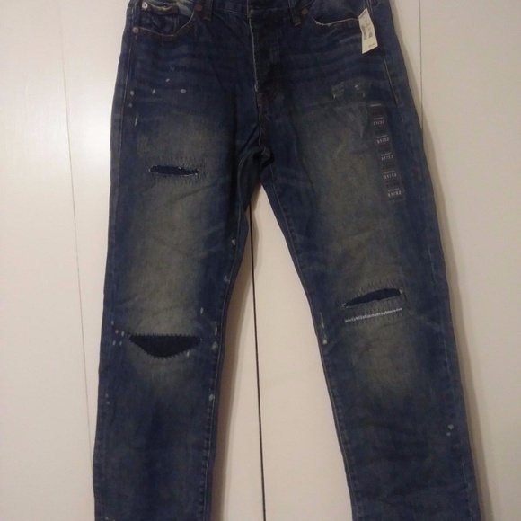 Aeropostale Relaxed Thigh Buttons Straight 31x32 - Picture 2 of 8